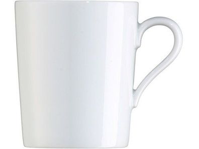 Arzberg Vorteilset 2 Stück Weiss Becher mit Henkel 49700-800001-15505 und Geschenk