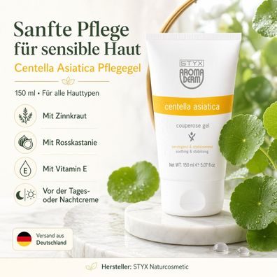 STYX Naurcosmetic - Centella Asiatica Couperose Gel 150 ml für alle Hauttypen