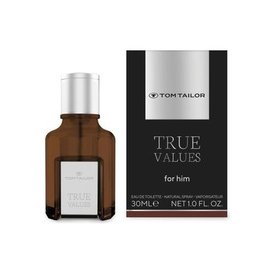 Tom Tailor True Values For Him Eau de Toilette 30 ml