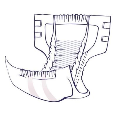 Seni Super Plus Large Windelhose 10 Stück