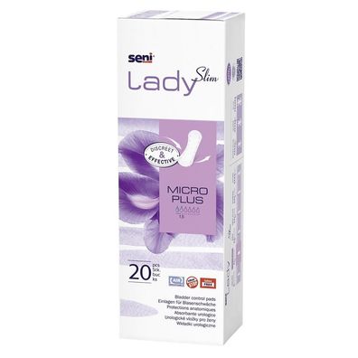 Seni Lady Slim Micro Plus Einlagen 20 Stück