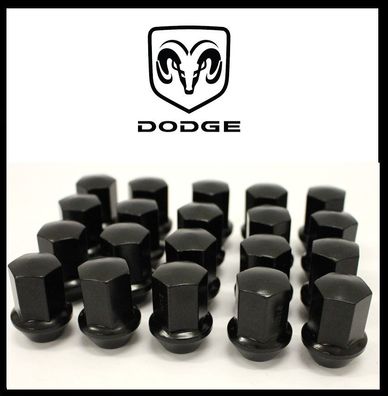 9/16" Radmutter OE Style Black Dodge Ram 1500 Bj:02-11 (Stück)
