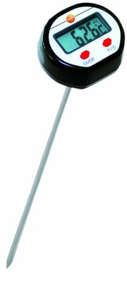Testo 0560 1111 Mini Einstech-Thermometer mit verlängertem Féhler