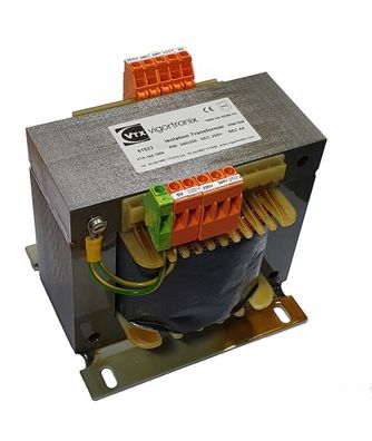 Vigortronix Trenntransformator 250 VA 0-115-230 V auf 200-250 V