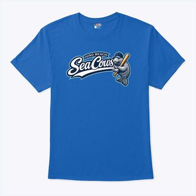 Juno Beach Sea Cows Baseball Manatee T-Shirt Hoodie Sweatshirt - Fan Geschenk