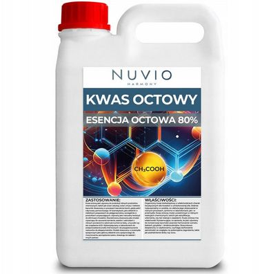 Essigsaeure 2L Essenz 80% NUVIO