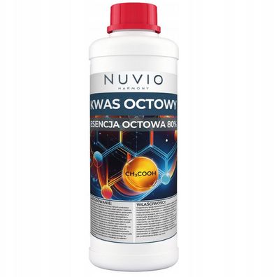 Essigsaeure 1L Essenz 80% NUVIO