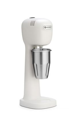HENDI Getränkemixer 0,5L 400W mit 4 Réhrwerken weiß