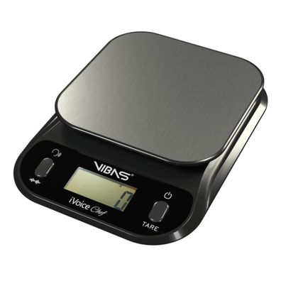 VIBAS iVoice Chef sprechende Kéchenwaage 10 kg mehrsprachig