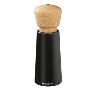 Zassenhaus Salzméhle Norderney 18 cm Schwarz Buchenholz Eiche
