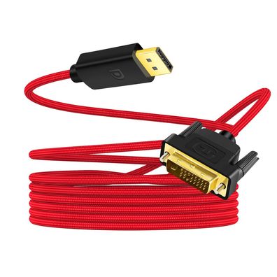 Annnwzzd DisplayPort auf DVI Kabel 2 m vergoldet