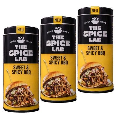 Moguntia Sweet & Spicy BBQ Würzmischung The Spice Lab 3x 160g
