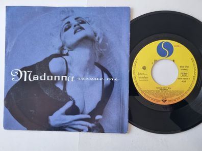 Madonna - Rescue Me 7'' Vinyl Germany LARGE CENTER