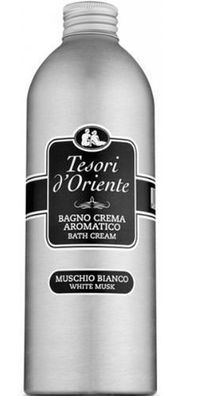 Tesori d'Oriente Weißer Moschus Badeflüssigkeit, 500 ml