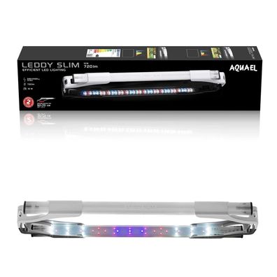 Aquael Leddy SLIM Plant weiß 10W 50-70cm Day&Night 2.0 Aquarium LED