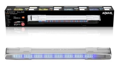 Aquael Leddy SLIM Sunny weiß 32W 80-107cm Day&Night 2.0 Aquarium LED Beleuchtung