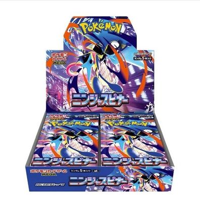 Pokémon Ninja Spinner (M4) Booster Display Japanisch Original Karten OVP