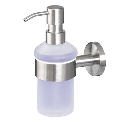 bremermann Bad-Serie PIAZZA - Seifenspender aus Glas & Edelstahl,