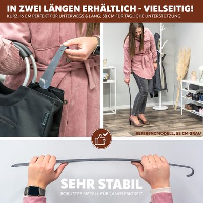bremermann Schuhlöffel, Reise-Schuhanzieher, klein 16cm