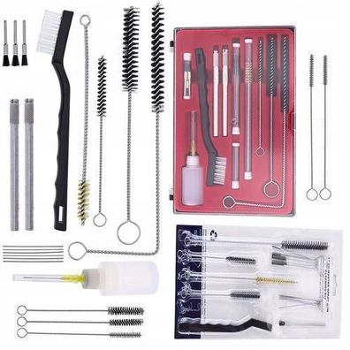 Rosfix Set Reinigungsbürsten für Farbspritzgerät – 41-tlg | mit Etui