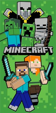 Minecraft Let's Survive Badetuch, Strandtuch