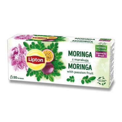 Lipton Moringa mit Passionsfrucht 20 Teebeutel