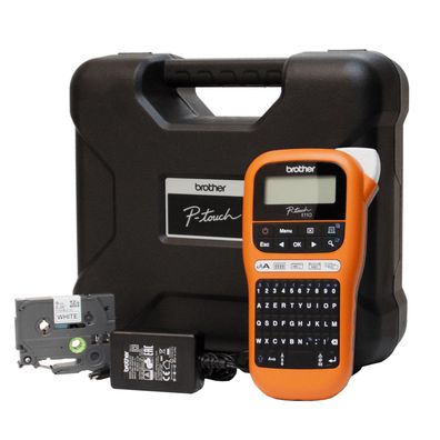Brother P-Touch PT-E110VP - Beschriftungsgerät - s/w - Thermotransfer - Rolle (... ->