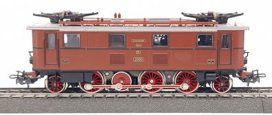 Gebrauchtes 3187 Märklin 3187 Primex E-Lok EP2 braun Spur H0 gebraucht 1:87 analog