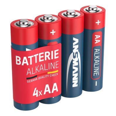Ansmann 5015563 RED Alkaline-Batterie, Mignon (AA), LR6, 4er Pack