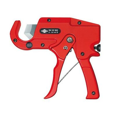 KNIPEX Rohrschneider 94 10 185 (rot, fÃ #188; Kunststoffrohre)