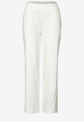 Street One Straight Leg Twill-Hose
