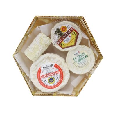 Französische Käse Kompositionen
