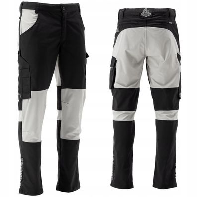 Arbeitshose SERWAL 4-Way Stretch schwarz/grau Gr. S-XXXL