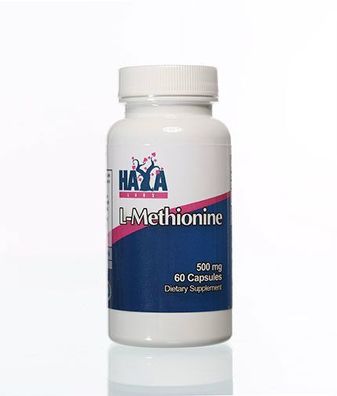 Haya Labs L-Methionine --- 60 capsules x 500 mg
