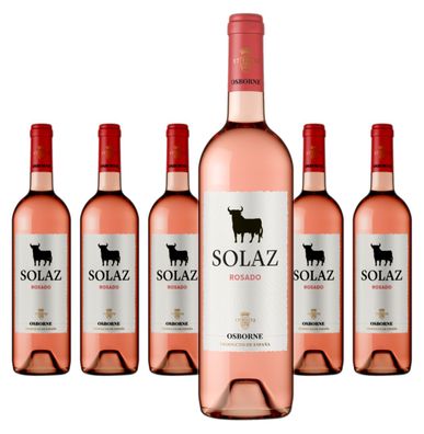 6 x Osborne Solaz Rosado Vino de la Tierra de Castilla – 2024