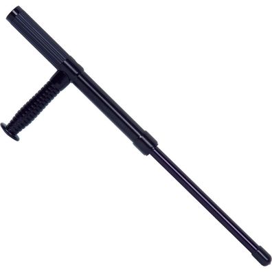 Teleskopschlagstock und Teleskop-Tonfa 2in1 Aluminium schwarz