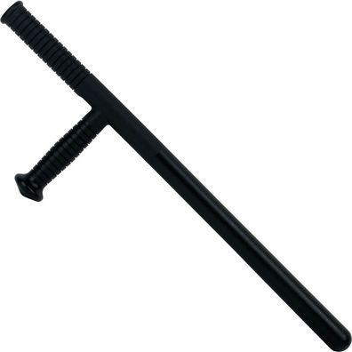 Tonfa Polizei Schlagstock mit geriffeltem Griff 59cm