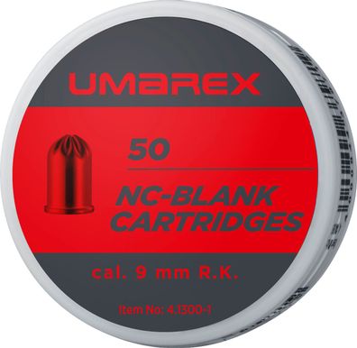 Umarex Platzpatronen NC-Blank Revolver 9 mm R.K. 50 St