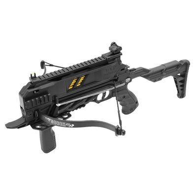 Man Kung SOBEK Pistolenarmbrust schwarz 80 lbs mit Magazin und 7 Pfeile
