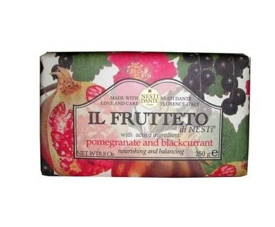 Granatapfel & Schwarze Johannisbeere Seife - 250g Stück
