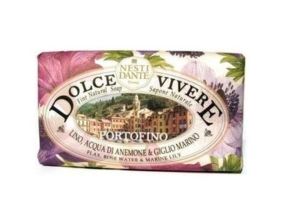 Nesti Dante Luxuriöse Toilettenseife Portofino, 250g - Hochwertige Pflege für Ih