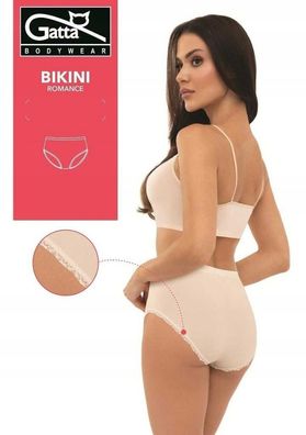 Gatta Bikini Romance Panty Slip schwarz, ivory cream, weiß-1 Stück