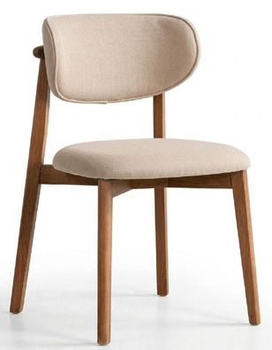 Stilvoller Polsterstuhl mit bequemem Sitz und modernem Design