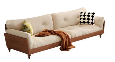 Modernes Textil Sofa Designer Couch stilvolles Wohnzimmer Sofa