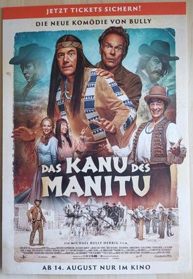 Das Kanu des Manitu - Orig. Kino-Aufsteller A3- Bully, Christian Tramitz - Filmposter