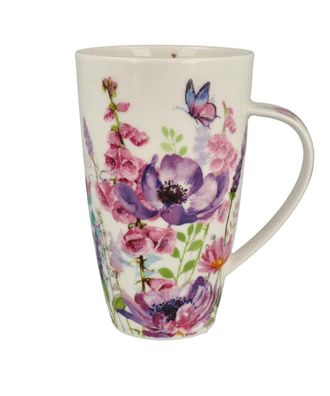 Dunoon Becher Henley "Meadow Breeze Purple"