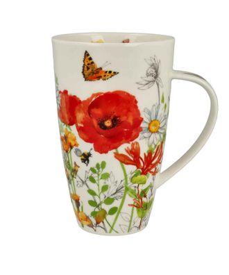 Dunoon Becher Henley "Meadow Breeze Red"
