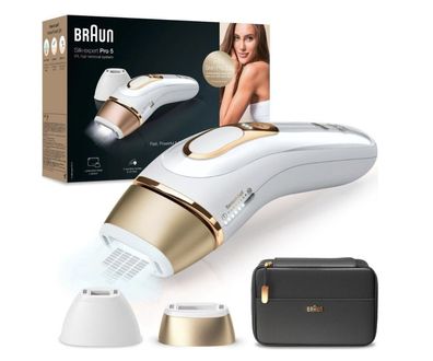 Braun Silk-Expert Pro 5 PL5140 IPL-Technologie fér Achseln, Gesicht und Intimbereich