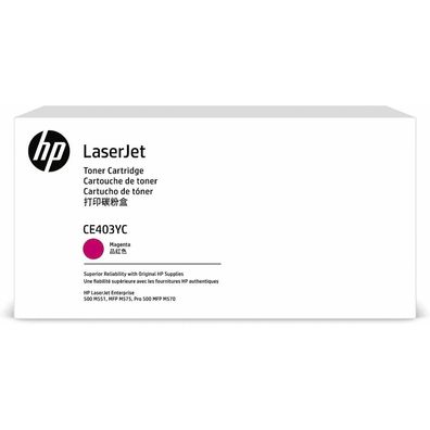 HP Toner Cart. CE403YC für LJ 551DN/551N/551XH magenta