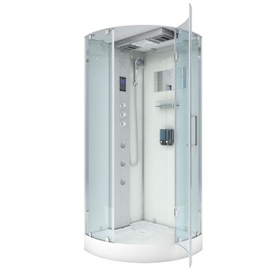 AcquaVapore D37-10R3-ALL Dusche Dampfdusche Duschtempel Duschkabine -Th. 90x90